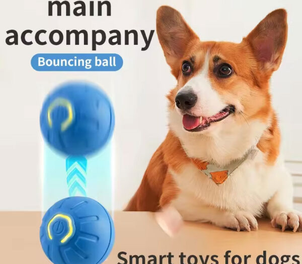 Smart Dog Toy Ball Electronic Interactive Pet Toy Moving Ball USB Automatic Moving Bouncing for Puppy Birthday Gift Cat Product - Image 2