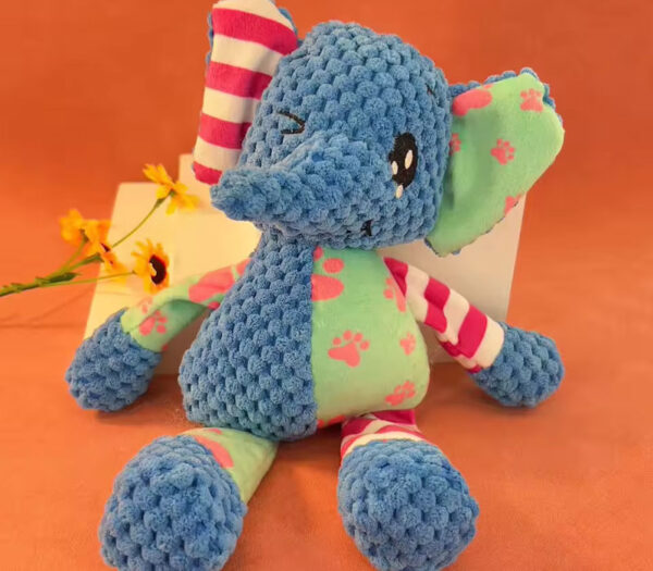 New Pet Toy Dog Interactive Plush Toys Bite Grinding Teeth Clean Teeth Bite Resistant Vocal Animals Pet Plush Toy Supplies