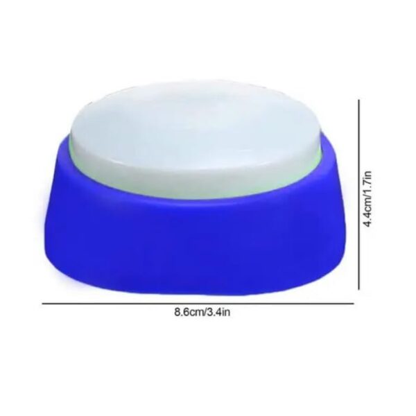 Pet Communication Buttons – 30-Second Recordable Training Buzzers (Set of 3 – Blue, Orange, Yellow) - Image 4