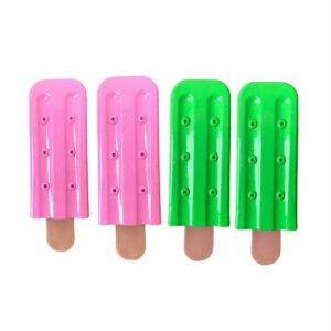 Ice-Cream Teether Toy Set – Cooling Freeze Toys for Dogs, Cats & Puppies (Set of 4)